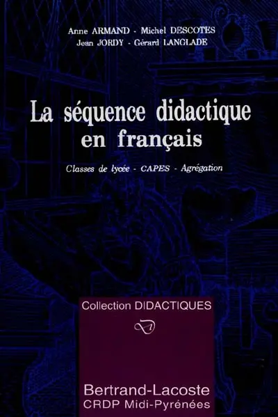 La Séquence didactique en français