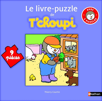 Le livre-puzzle de T'choupi