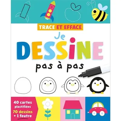 Je dessine pas a pas : 70 dessins