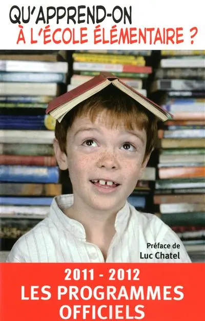 Ecole élémentaire : les programmes officiels