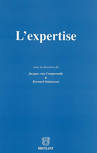 L'expertise : actes du colloque du 23 mars 2001
