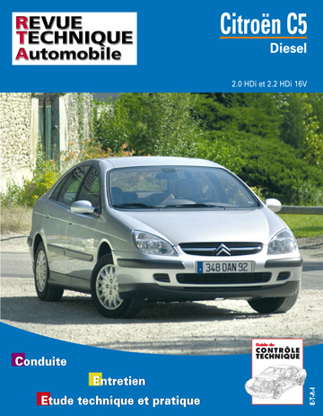 Revue technique automobile, n° 654.1. Citroën C5 diesel (2001)