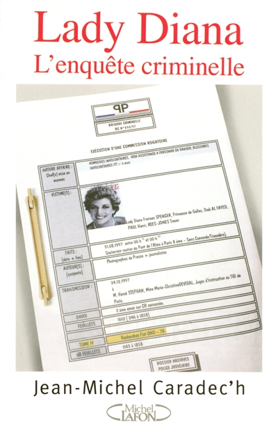 Lady Diana, l'enquête criminelle