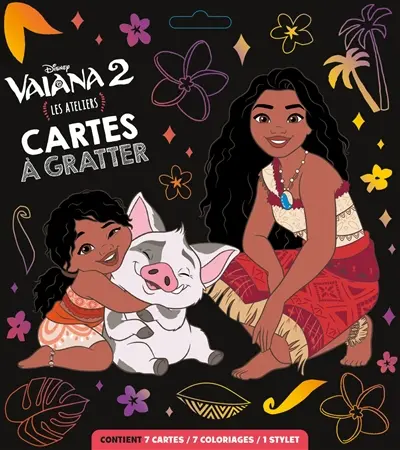 Vaiana 2 : cartes à gratter