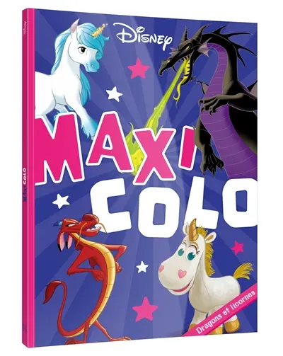 Dragons et licornes : maxi colo