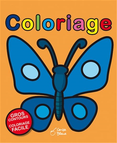 Coloriage : papillon