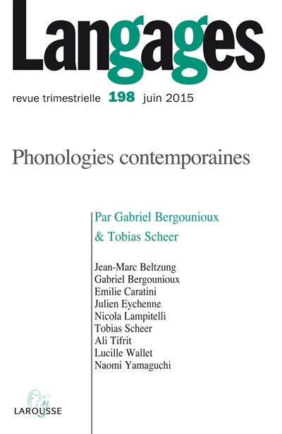 Langages, n° 198. Phonologies contemporaines