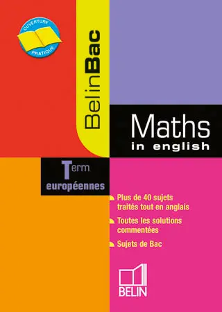 Maths in English, terminales européennes