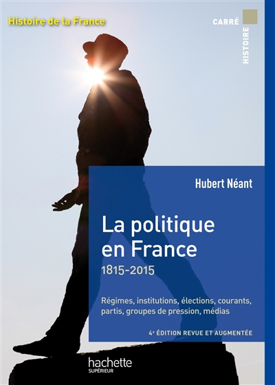 La politique en France : 1815-2015 : régimes, institutions, élections, courants, partis, groupes de pression, médias