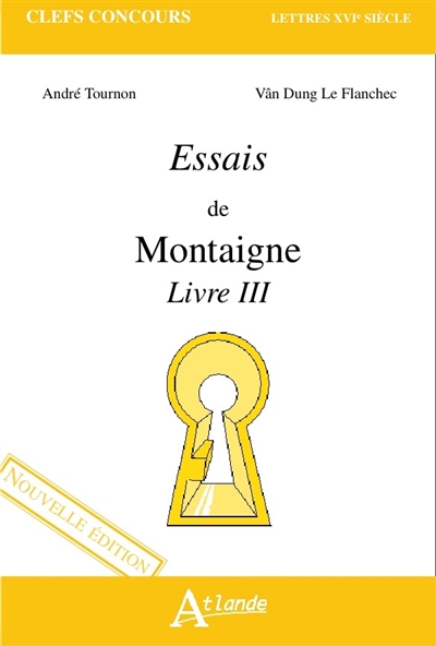 Essais de Michel de Montaigne : livre III