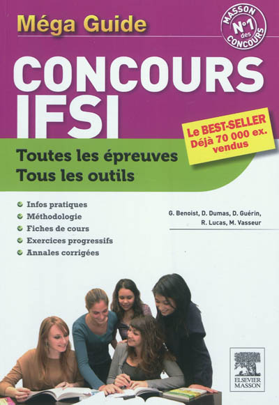 Méga guide concours IFSI : toutes les épreuves, tous les outils