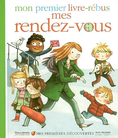 Mon premier livre rébus : mes rendez-vous