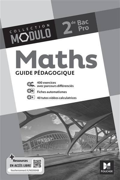 Maths 2de bac pro : guide pédagogique