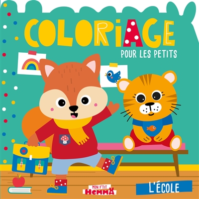 L'école : coloriage pour les petits