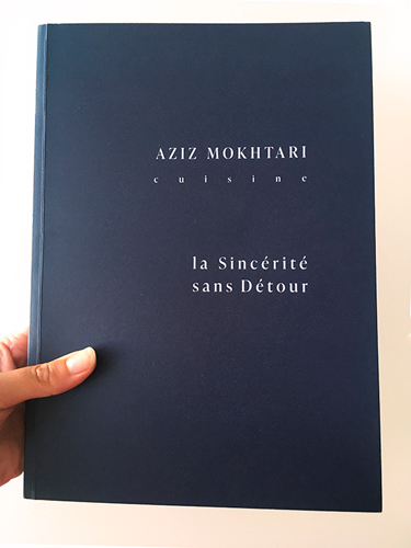 Aziz Mokhtari cuisine : la sincérité sans détour