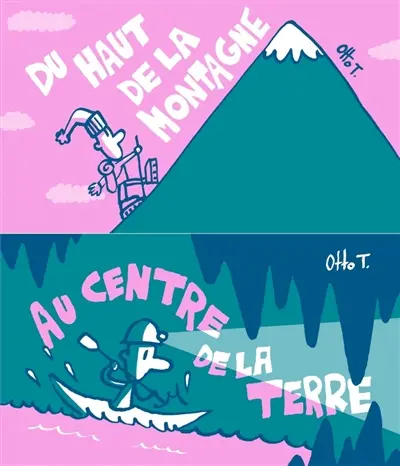 Du haut de la montagne. Au centre de la Terre