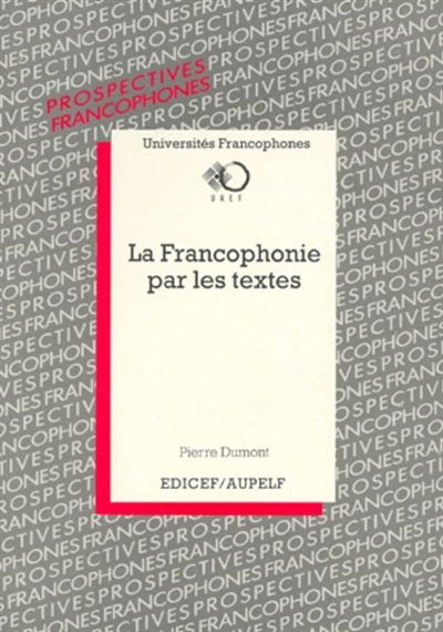 La francophonie par les textes