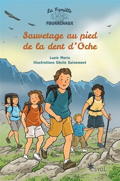 La famille Fourachaux. Sauvetage au pied de la dent d'Oche