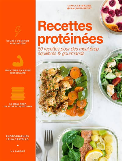 Recettes protéinées : 60...