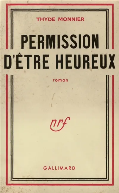 Permission d'être heureux