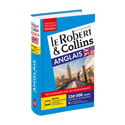 Le Robert & Collins anglais poche + : français-anglais, anglais-français