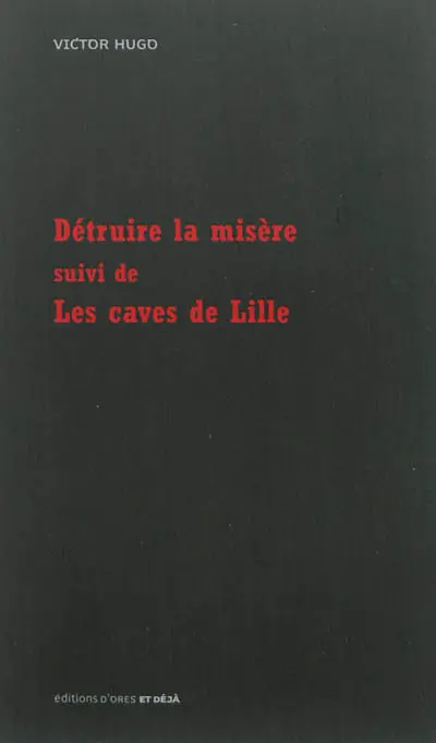 Détruire la misère. Les caves de Lille