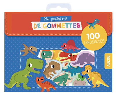 ma pochette de gommettes : 100 dinosaures