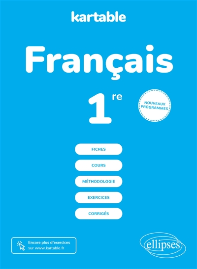 Français 1re : nouveaux programmes
