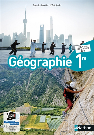 Géographie 1re : nouveau programme 2019