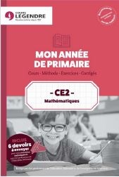 Mon année de primaire, mathématiques CE2 : cours, méthodes, exercices, corrigés