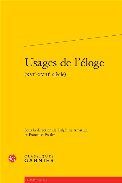Usages de l'éloge...