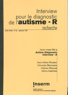 Interview pour le diagnostic de l'autisme-R : recherche