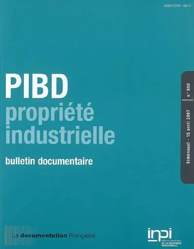 PIBD, n° 850