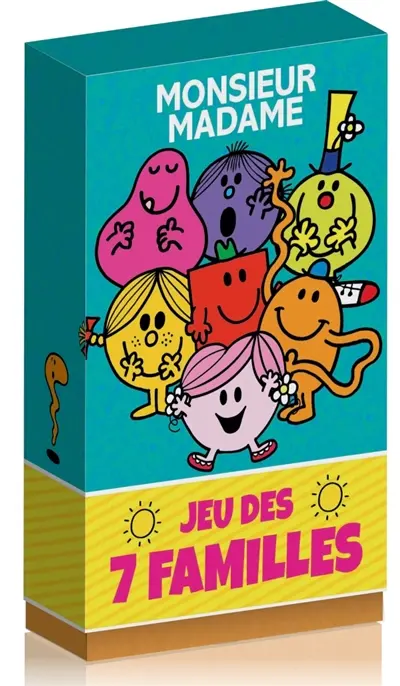 Monsieur Madame : jeu des 7 familles