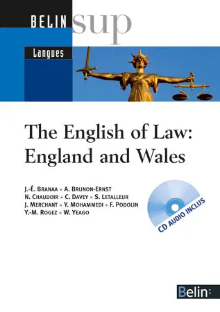 The English of law, England and Wales