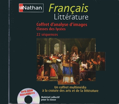 Français littérature : coffret d'analyse d'images