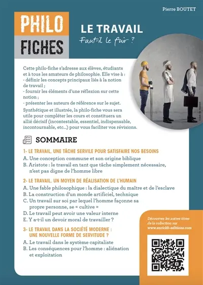 Le travail : faut-il le fuir ?