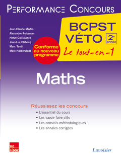Maths, 2e année BCPST-Véto : conforme au nouveau programme