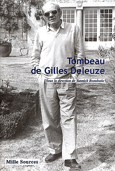 Tombeau de Gilles Deleuze