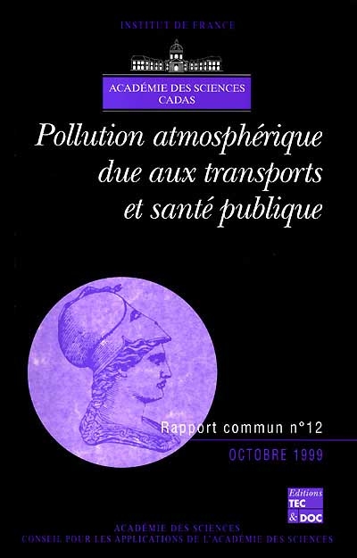 Pollution atmosphérique due aux transports et santé publique