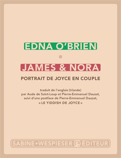 James & Nora : portrait de Joyce en couple. Le yiddish de Joyce