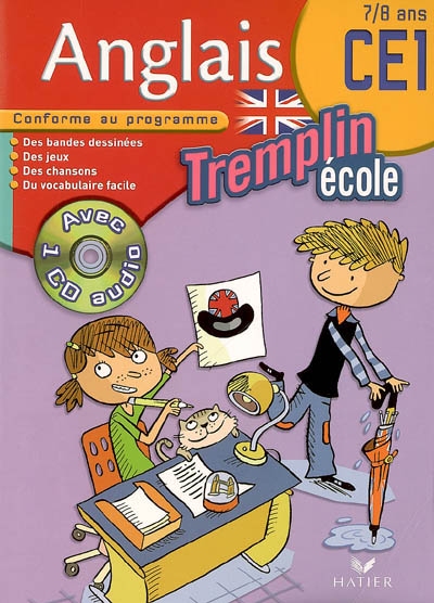 Anglais CE1, 7-8 ans