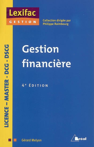 Gestion financière : licence, master, DCG, DSCG