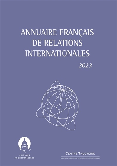 Annuaire français de relations internationales. Vol. 24. 2023