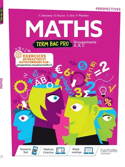 Maths, terminale bac pro : groupements A, B et C