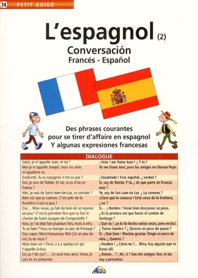 L'espagnol. Vol. 2. Conversacion francés-espanol