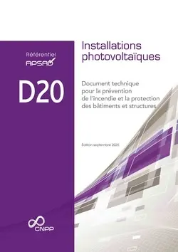 Installations photovoltaïques : document technique pour la prévention de l'incendie et la protection des bâtiments et structures