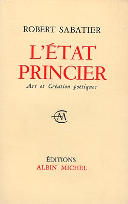 L'état princier : art et création poétiques
