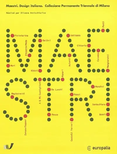 Maestri design italiano, collezione permanente Triennale di Milano : exposition Europalia 2003 Italia, Grand-Hornu, Musée des arts contemporains, 12 octobre 2003-1 février 2004