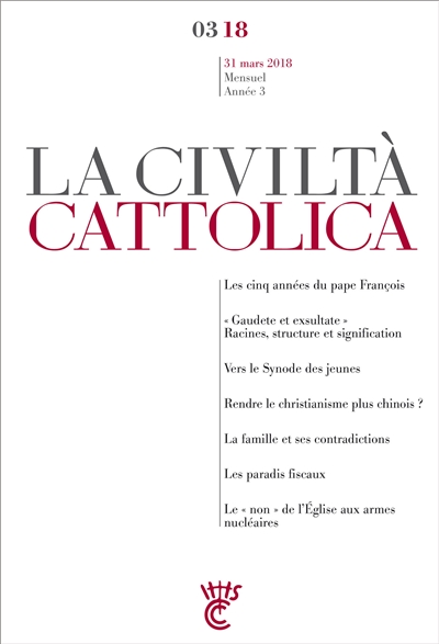 Civiltà cattolica (La), n° 3 (2018)